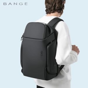 Red Lemon Bange Panther Waterresist Polyester Anti-Theft Unisex Travel Laptop Backpack